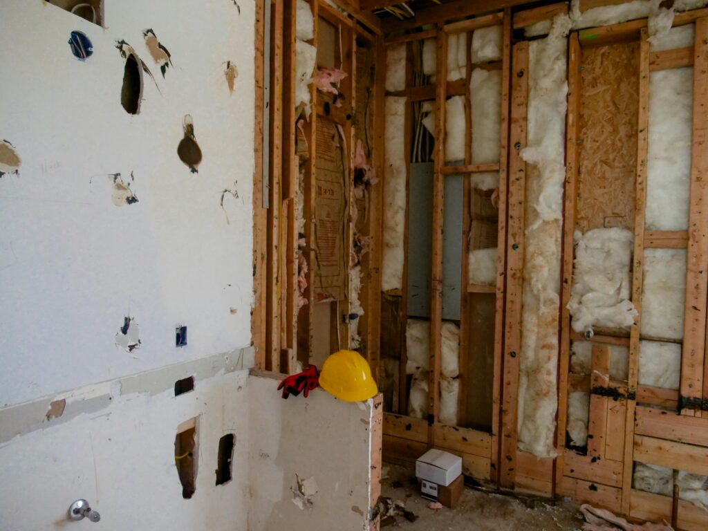 pexels-photo-8488031-8488031 An interior space undergoing reconstruction and demolition for renovation.
