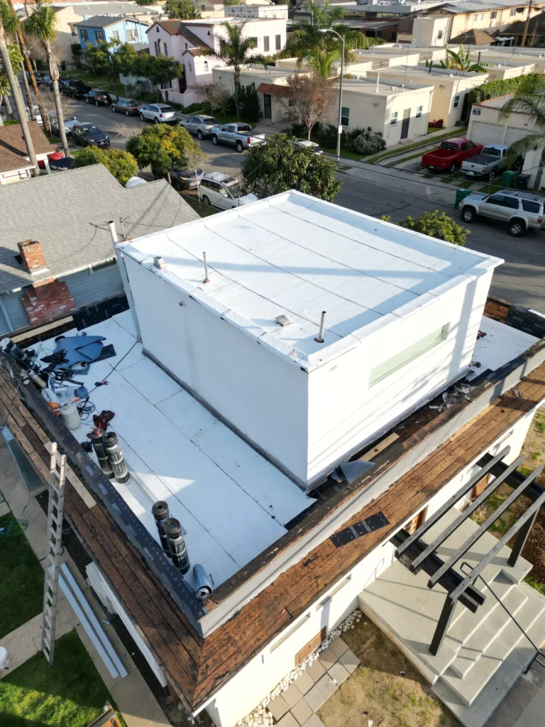 Flat Roof Replacement in Long Beach