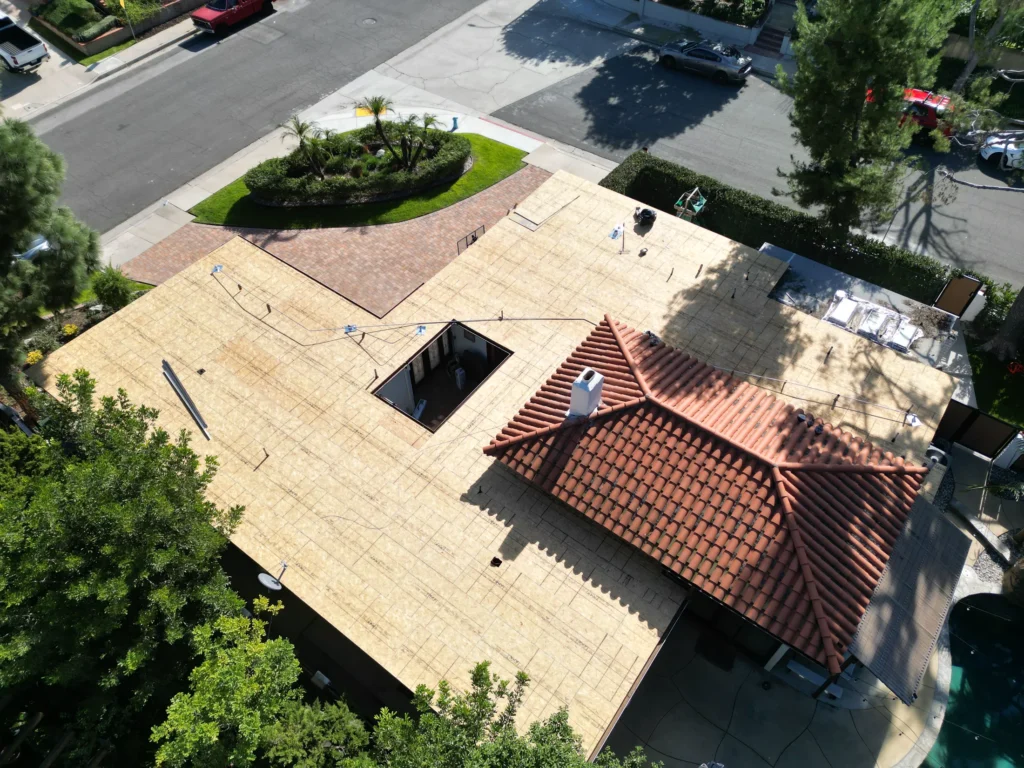 Flat Roof Replacement in Whittier