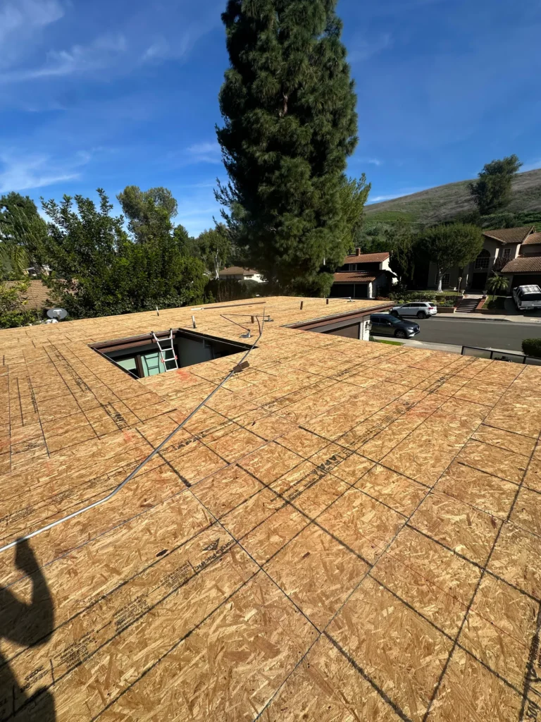 flat roof replacement in whittier 02 1