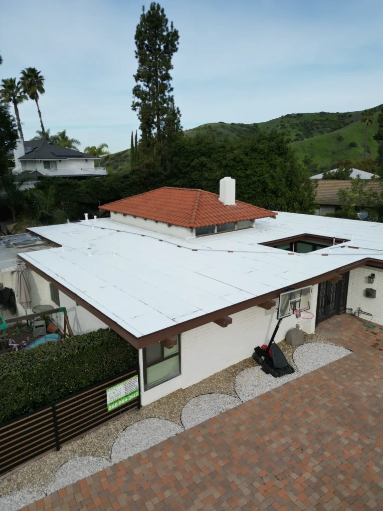 flat roof replacement in whittier 21 1