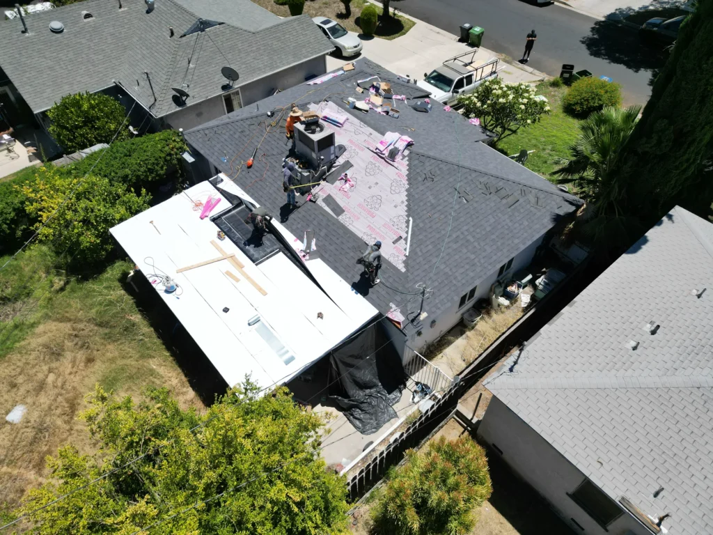 shingle roof replacement in granada hills 91344 01
