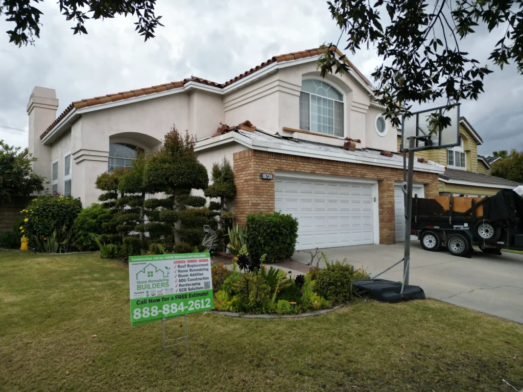 Tile Roof Project in Cerritos