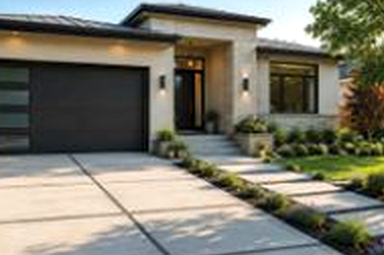 Driveway, walkway, and curb appeal ideas