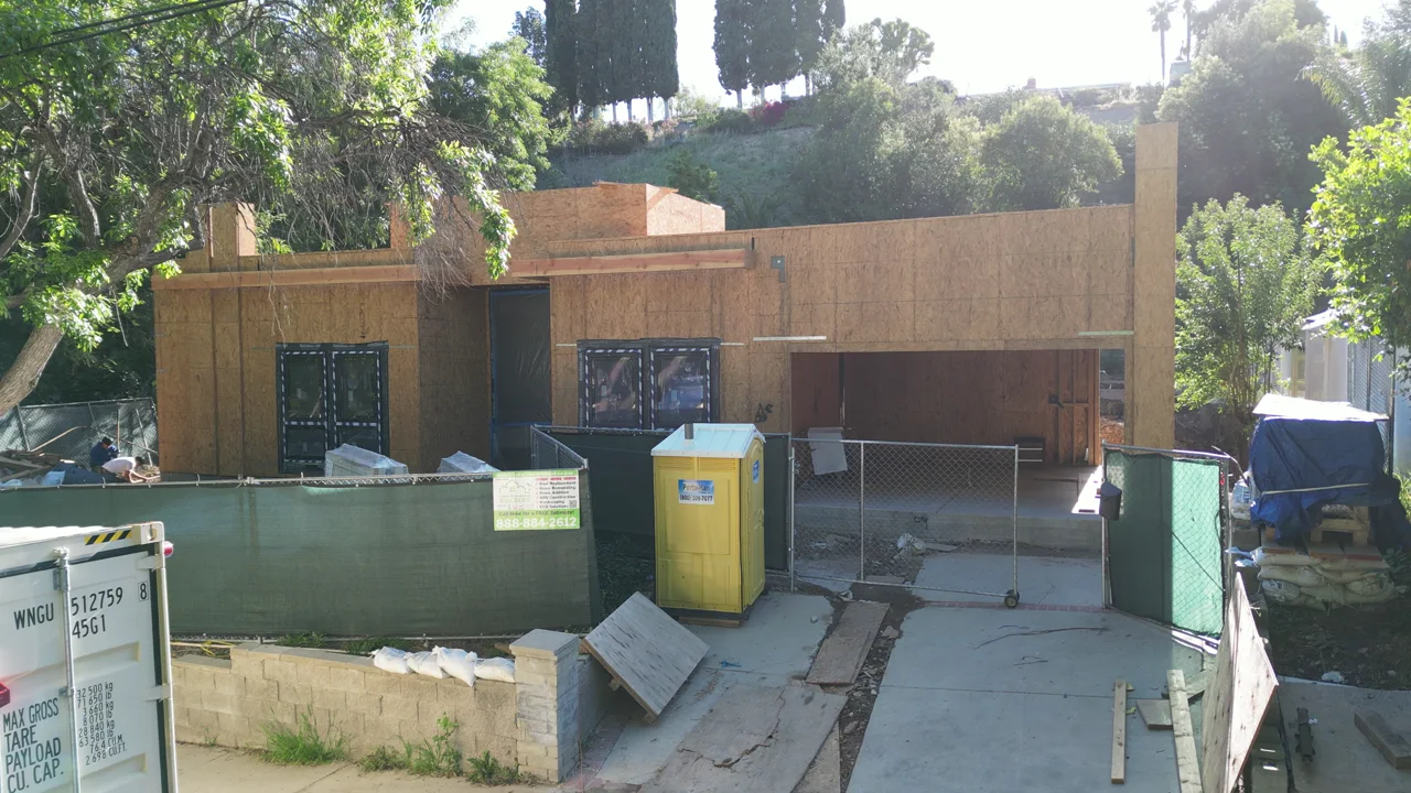Room Additions 7 Our custom home project · Construction in progress